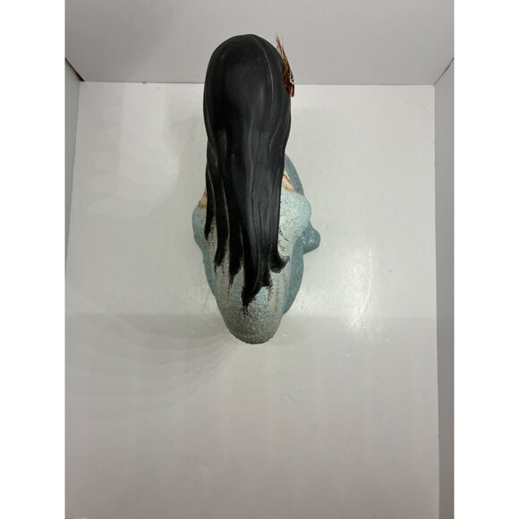 Native American Woman Figurine Statue - Picture 8 of 10